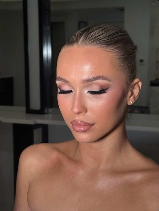 Soft bridal makeup look